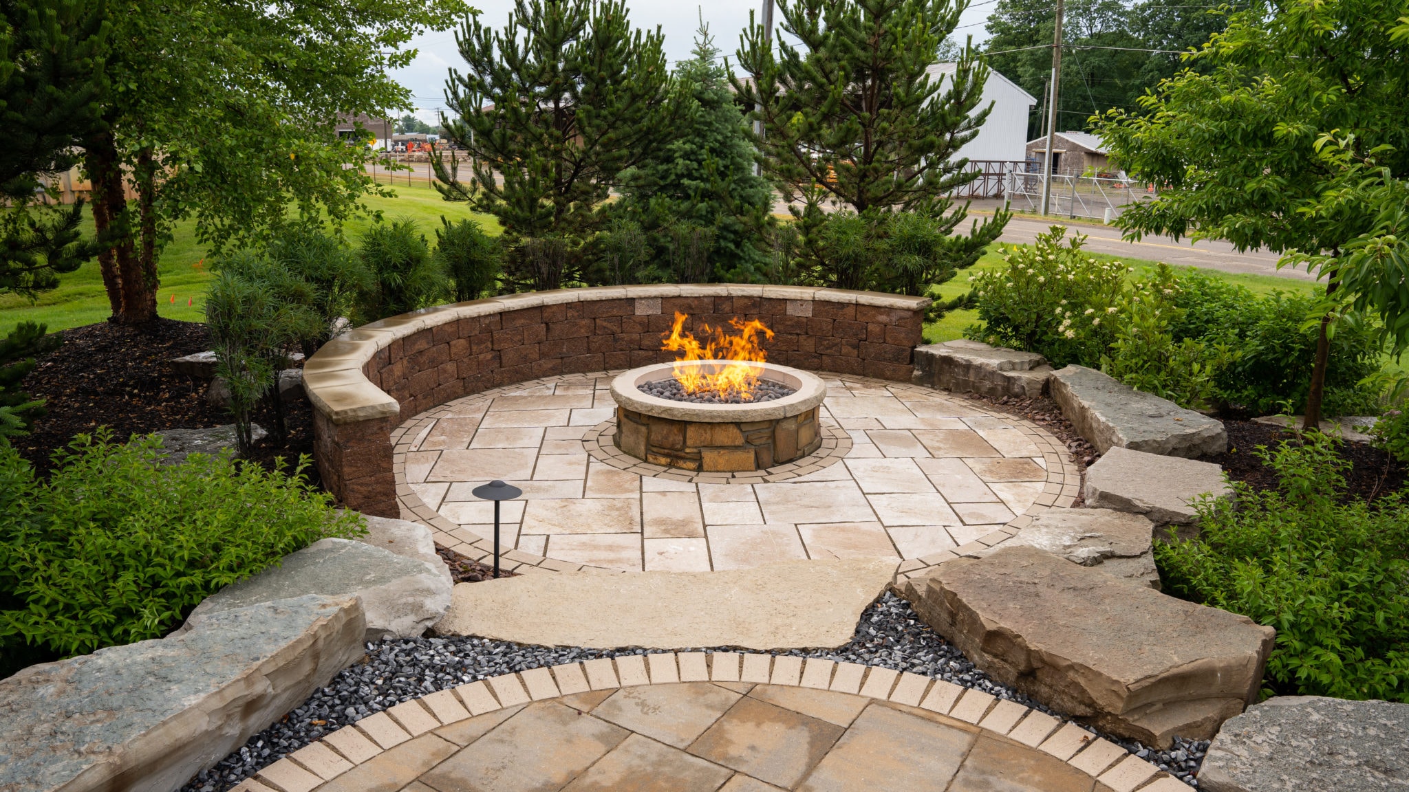 Hardscaping in Murphy project 1