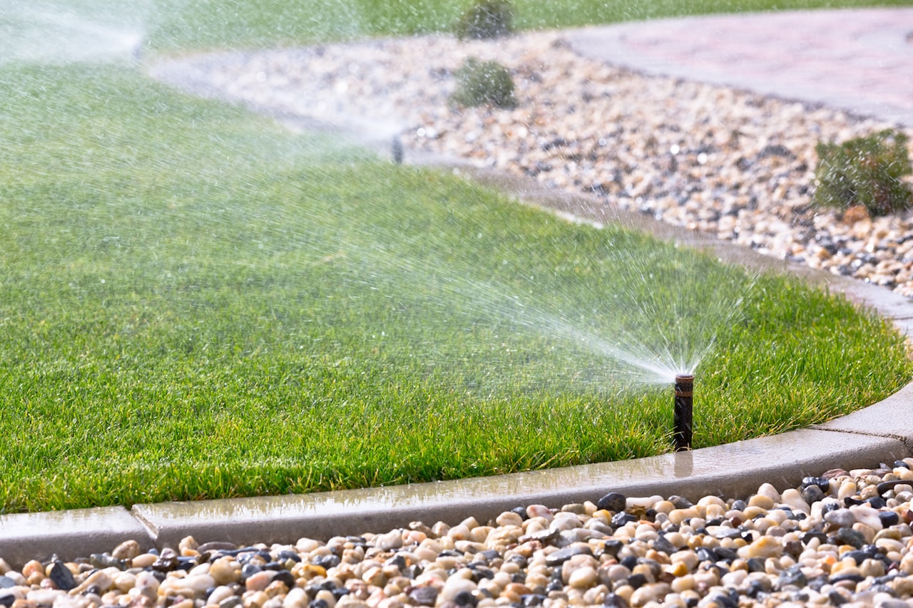 Irrigation System Installation in Murphy project 2