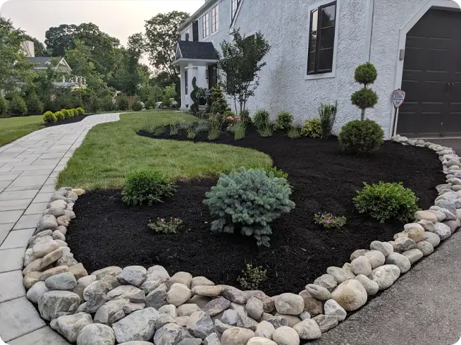 Mulch Installation in Murphy project 5