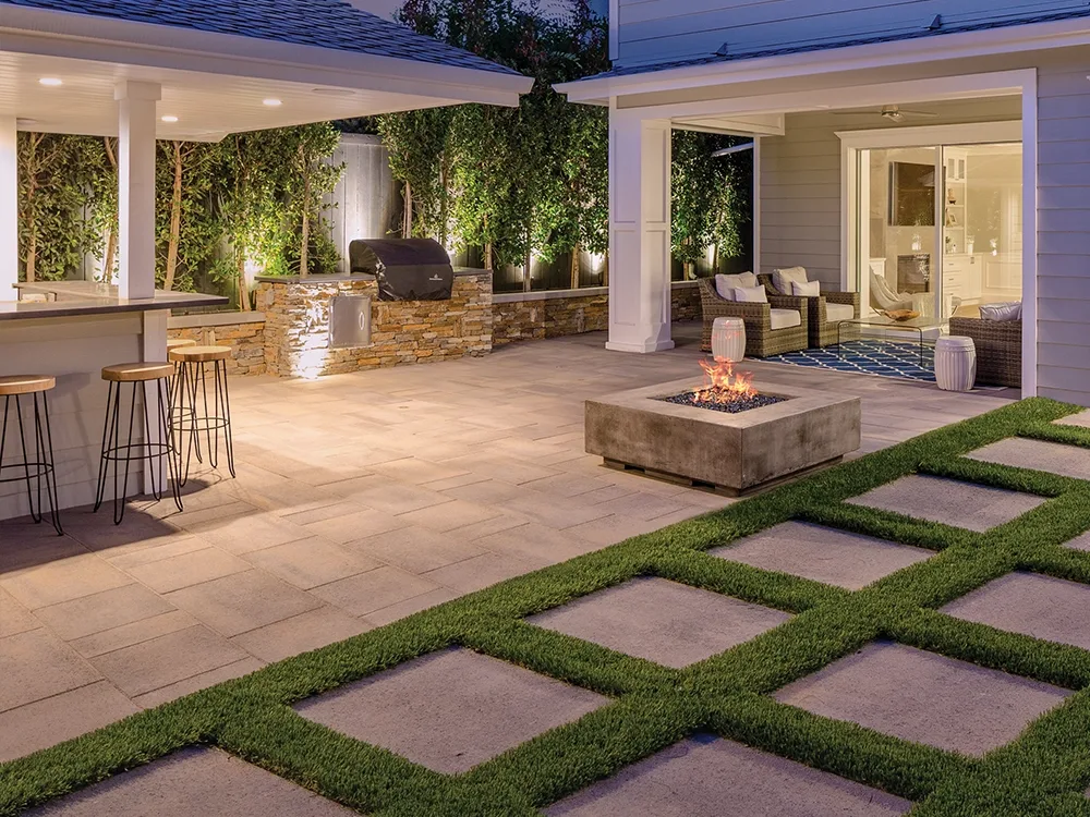 Patio Installation in Murphy project 6