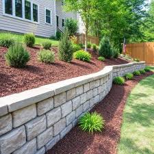 Retaining Wall Installation project 5